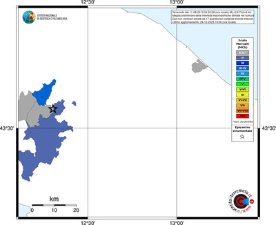 Mappa MCS - territori comuni