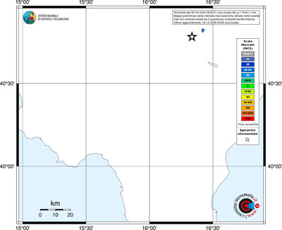 Mappa MCS - territori località