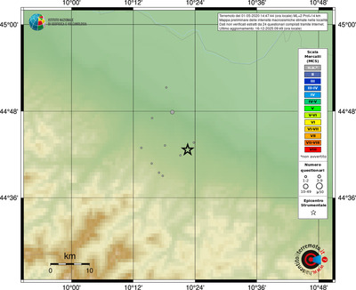 Mappa MCS - località