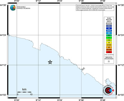 Mappa MCS - territori località