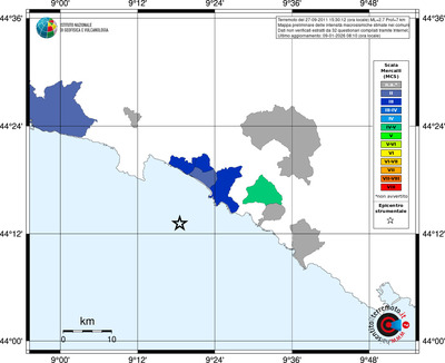 Mappa MCS - territori comuni