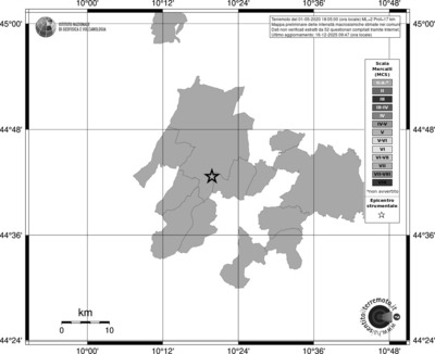 Mappa MCS - territori comuni