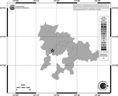 Mappa MCS - territori comuni