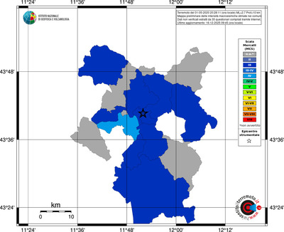Mappa MCS - territori comuni