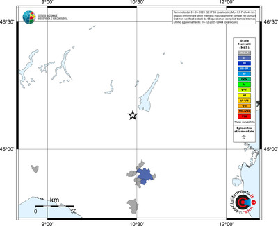 Mappa MCS - territori comuni