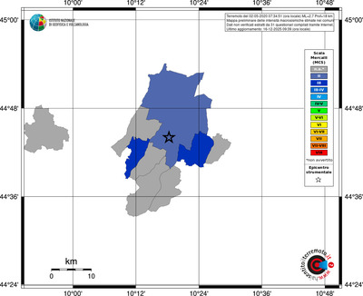 Mappa MCS - territori comuni