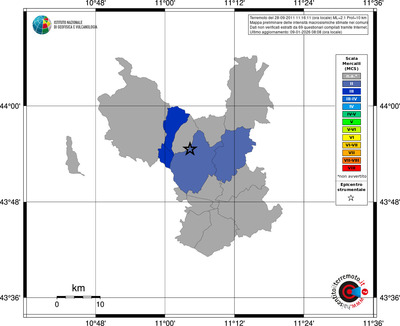 Mappa MCS - territori comuni