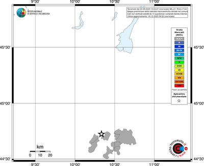 Mappa MCS - territori comuni