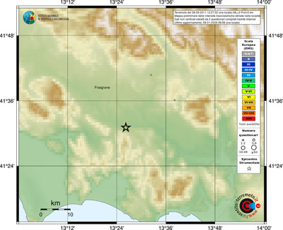 Mappa EMS - località