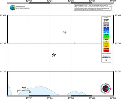 Mappa MCS - territori località