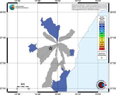 Mappa MCS - territori comuni