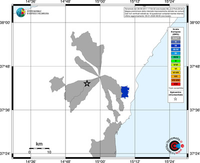 Mappa EMS - territori comuni