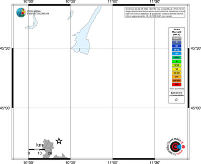Mappa MCS - territori comuni