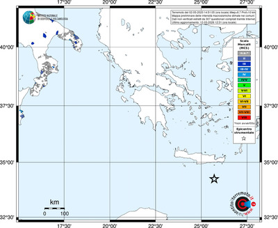 Mappa MCS - territori comuni