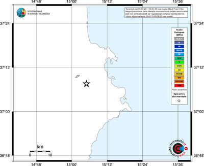 Mappa EMS - territori località