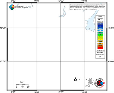 Mappa MCS - territori località