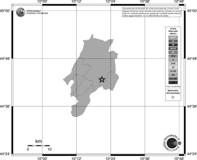 Mappa MCS - territori comuni