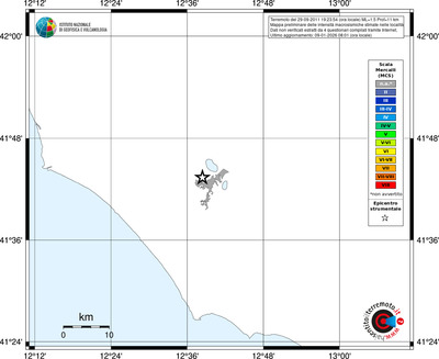 Mappa MCS - territori località