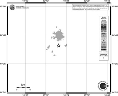 Mappa MCS - territori località