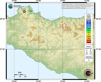 Mappa EMS - località