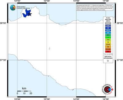Mappa MCS - territori comuni
