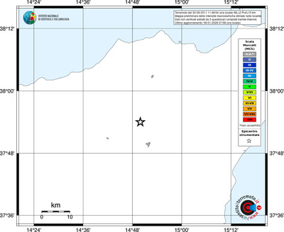 Mappa MCS - territori località