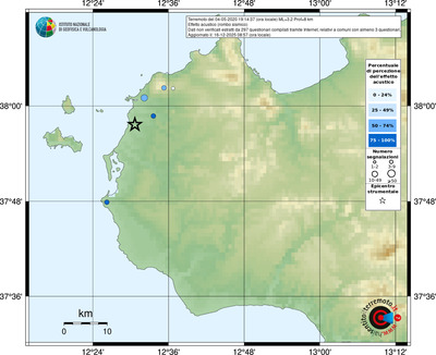 Mappa comuni con almeno 3 questionari
