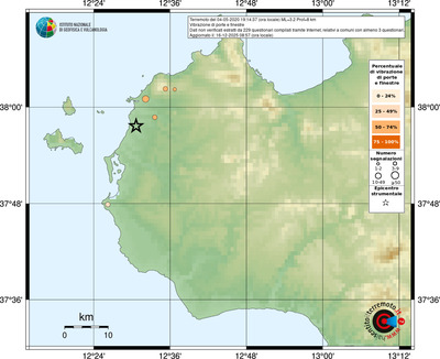 Mappa comuni con almeno 3 questionari