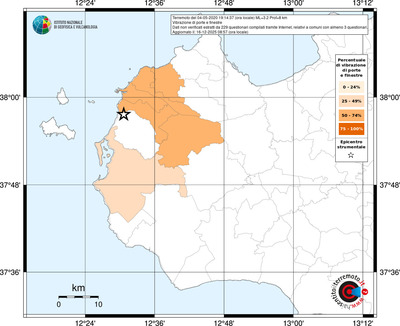 Mappa territorio comunale con almeno 3 questionari