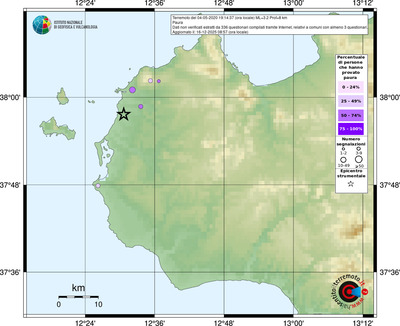 Mappa comuni con almeno 3 questionari