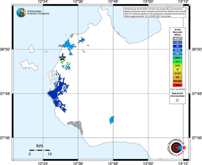 Mappa MCS - territori località