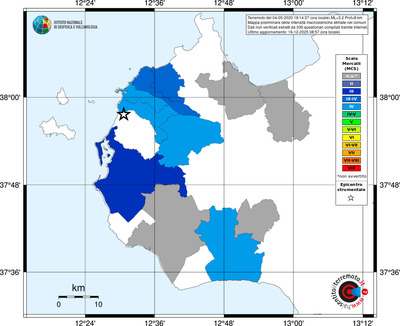 Mappa MCS - territori comuni