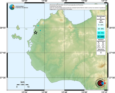 Mappa comuni con almeno 3 questionari