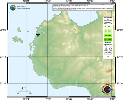 Mappa comuni con almeno 3 questionari