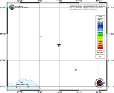 Mappa MCS - territori località