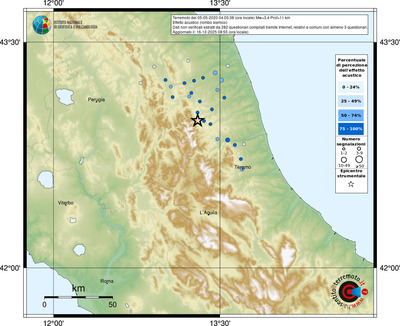Mappa comuni con almeno 3 questionari