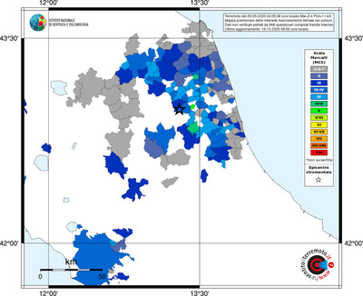 Mappa MCS - territori comuni