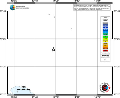 Mappa EMS - territori località