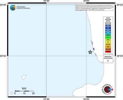 Mappa MCS - territori località