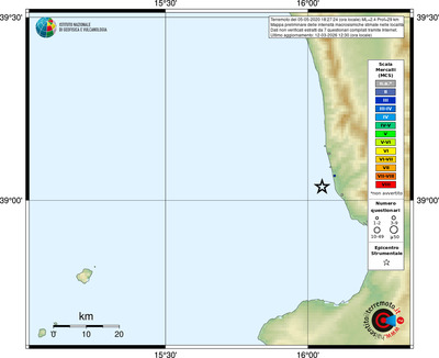 Mappa MCS - località