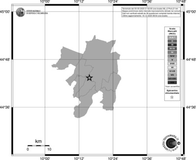 Mappa MCS - territori comuni