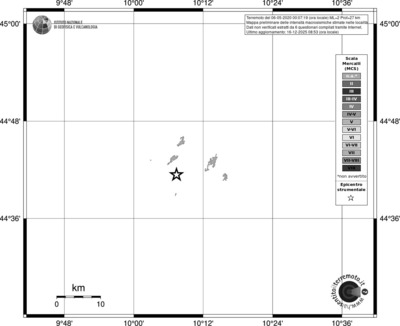 Mappa MCS - territori località