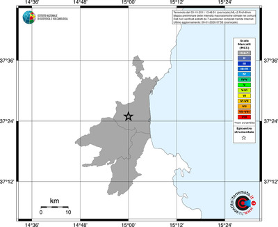 Mappa MCS - territori comuni