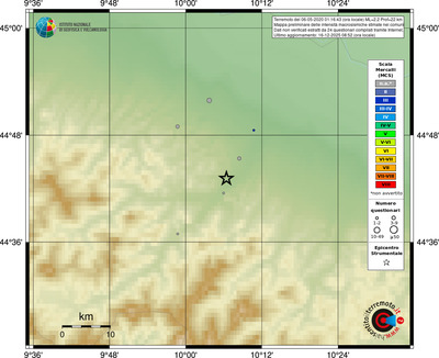 Mappa MCS - comuni