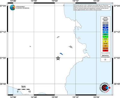 Mappa MCS - territori località
