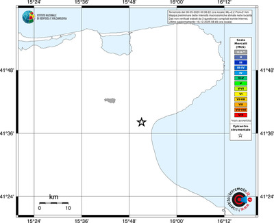 Mappa MCS - territori località