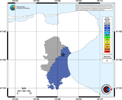 Mappa MCS - territori comuni