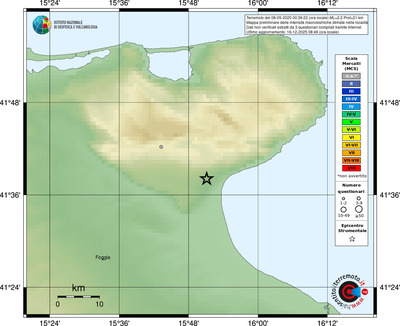 Mappa MCS - località