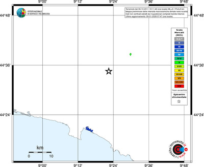 Mappa MCS - territori località