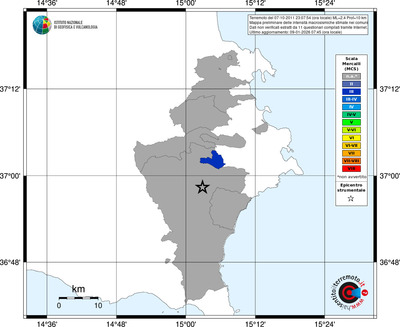 Mappa MCS - territori comuni